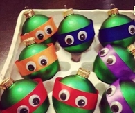 Teenage Mutant Ninja Turtle Ornaments