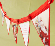 Santa claus banner