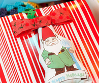 Gnome gift tag