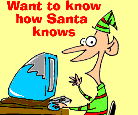 santa checks your browser history