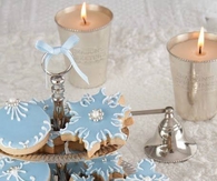 Pretty Blue Sugar Cookies