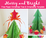DIY Paper Christmas Tree