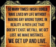 we get up and live
