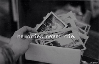 Memories never die
