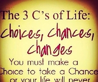 the 3 Cs in life