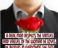 A real man