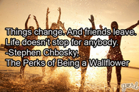 Things change
