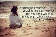 A relationship without trust