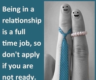 Being in a relationship