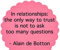 The only way to trust