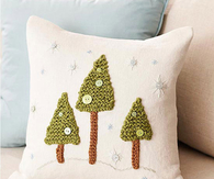 Winter wonderland pillow