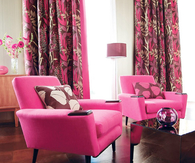 Pink Living Room