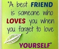 a best friend
