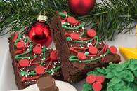 Christmas Tree Brownies