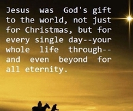 Jesus was Gods Gift
