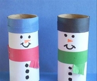 Toilet Paper Snowmen