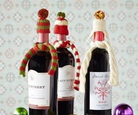 Wine Bottle Christmas Toppings