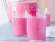pink smoothies