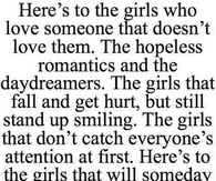 Heres to the girls