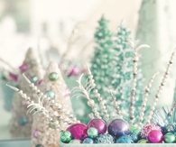 Pastel Christmas Ornaments