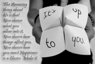 its up to you