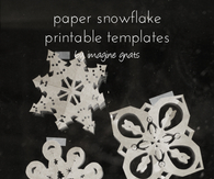 Paper Snowflake Printable Templates