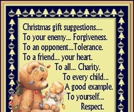 Christmas Gift Suggestions
