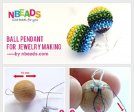 Ball Pendant for Jewelry Making
