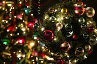 Bauble wreath