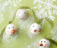 Happy Snowman Garland