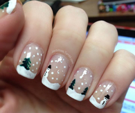 Winter and Christmas nails