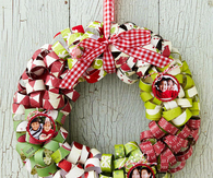 Paper Christmas Wreath