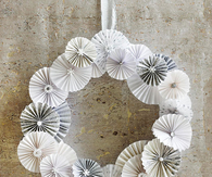 Whimsical christmas wreath