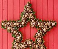 Nuts Star Wreath