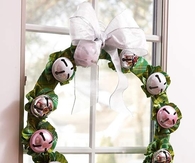 Jingle bell wreath