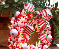 Fish bobber wreath