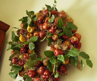 Apple wreath