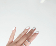White nails