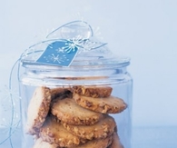Cream cheese walnut cookies