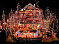 Over the top christmas decorations