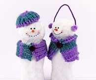 Papier Mache Snowman