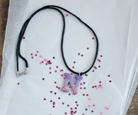 Glitter Monogram Necklace