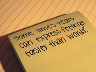 Tears can express feelings