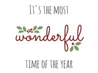 Its the most wonderful time of the year