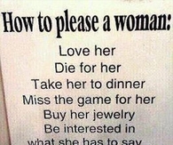 How to please