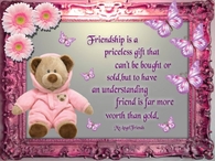 Friendship is...