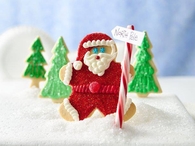 Santa Sugar Cookies