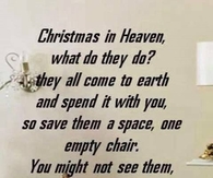 Christmas in Heaven, what do they do?