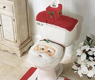 Santa toilet seat