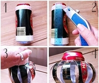 Beer can ornament
